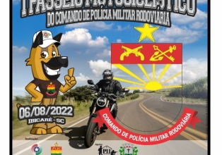 Polícia Militar Rodoviária promove 1º Passeio Motociclístico