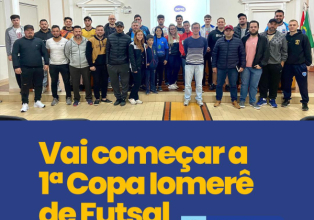 Copa Iomerê de Futsal: Troféu Viva o Esporte, inicia neste fim de semana no município