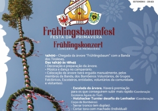 Banda dos Tiroleses promove a Frühlingsbaumfest, a Festa da Primavera 