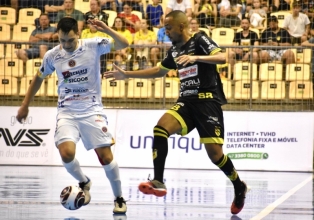 Joaçaba Futsal é superado pelo Jaraguá no primeiro jogo da semifinal do Catarinense