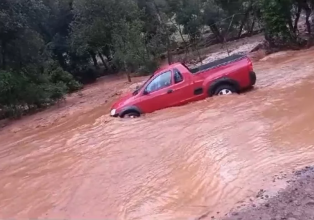 Localidades no interior do município de Rio das Antas, foram novamente castigadas pela chuva