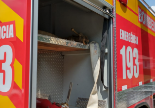 Irmãos de 2 e 4 anos são salvos de incêndio por vizinhos em Caçador