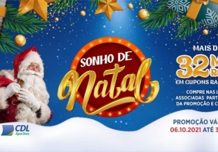 CDL Água Doce lança a campanha Sonho de Natal