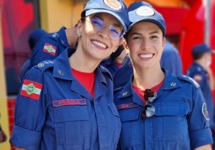 Mulheres se tornam comandantes de batalhões dos Bombeiros em SC