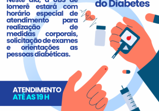 Iomerê realiza campanha de conscientização sobre Diabetes