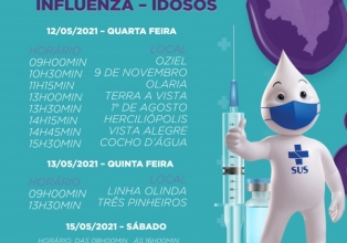 Secretaria de saúde inicia vacinação contra gripe em Água Doce