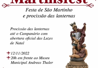 Martin Fest dá abertura à programação Natalina de Treze Tílias 
