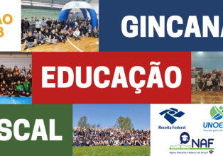 Unoesc e Receita Federal dão início às atividades da Gincana de Educação Fiscal nas escolas