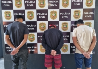 Três venezuelanos são presos e um está foragido após homicídio em Capinzal