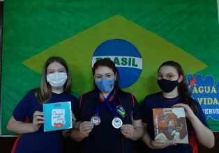 Trabalho de Treze Tílias é classificado para fase estadual da Olimpíada Brasileira de Língua Portuguesa