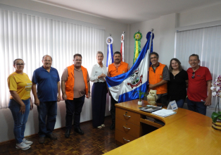 Município recebe a visita de representantes da Universidade do estado de Santa Catarina