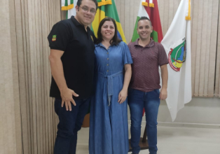 Pastor Adriano Santos da Igreja Assembleia de Deus, visita a Câmara de vereadores