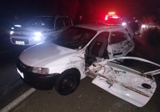 Jovem de 23 anos morre em acidente com três veículos em Campos Novos 