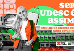 Campanha institucional da Udesc destaca identidade da universidade estadual de SC