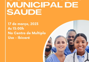 Conferência Municipal de saúde será realizada amanhã no Município
