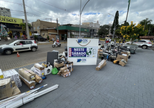 Recicla CDL Videira recolheu 8,5 toneladas de lixo eletrônico