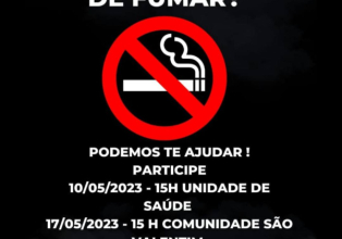 Administração municipal disponibiliza tratamento para parar de fumar