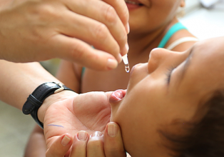 Estado registra cobertura vacinal de 83,2% contra a poliomielite