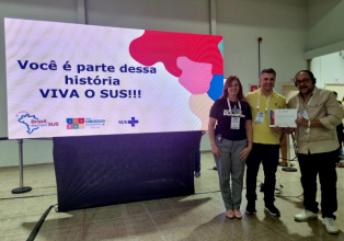 Equipe de Saúde de Videira participa de congresso em Goiânia