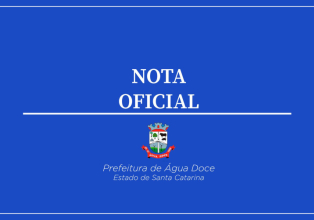 Prefeitura de Água Doce emite Nota Oficial