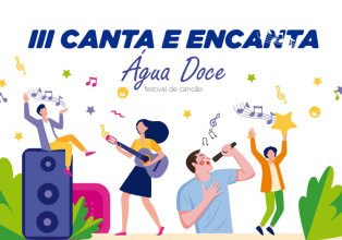 3º Canta e Encanta Água Doce, Etapa Regional, acontece no sábado, dia 22, a partir das 19h30min