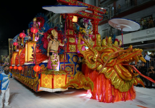 Acadêmicos do Grande Vale conquistam o Bicampeonato do Carnaval de rua de Joaçaba e Herval Doeste.