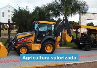 Administração Municipal de Iomerê adquire novos implementos agrícolas e máquinas