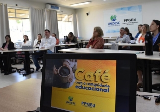 Pós-graduação em Educação da Unoesc Joaçaba promoveu o Café com a Comunidade Educacional