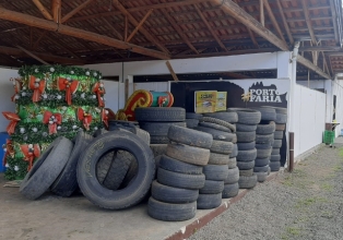 Ações contra a dengue avançam com coleta de pneus usados e conscientização da comunidade trezetiliense