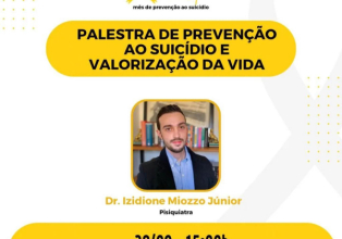 Salto Veloso promove palestra sobre Prevenção ao Suicídio e Valorização da Vida 