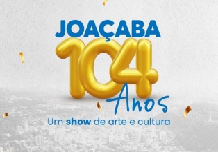 104 anos de Joaçaba serão comemorados com um show virtual de arte e cultura