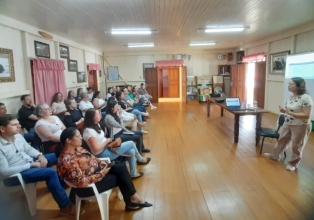 Representantes do setor cultural da Associação dos Municípios do Alto Vale do Rio do Peixe (AMARP) se reuniram em Arroio Trinta